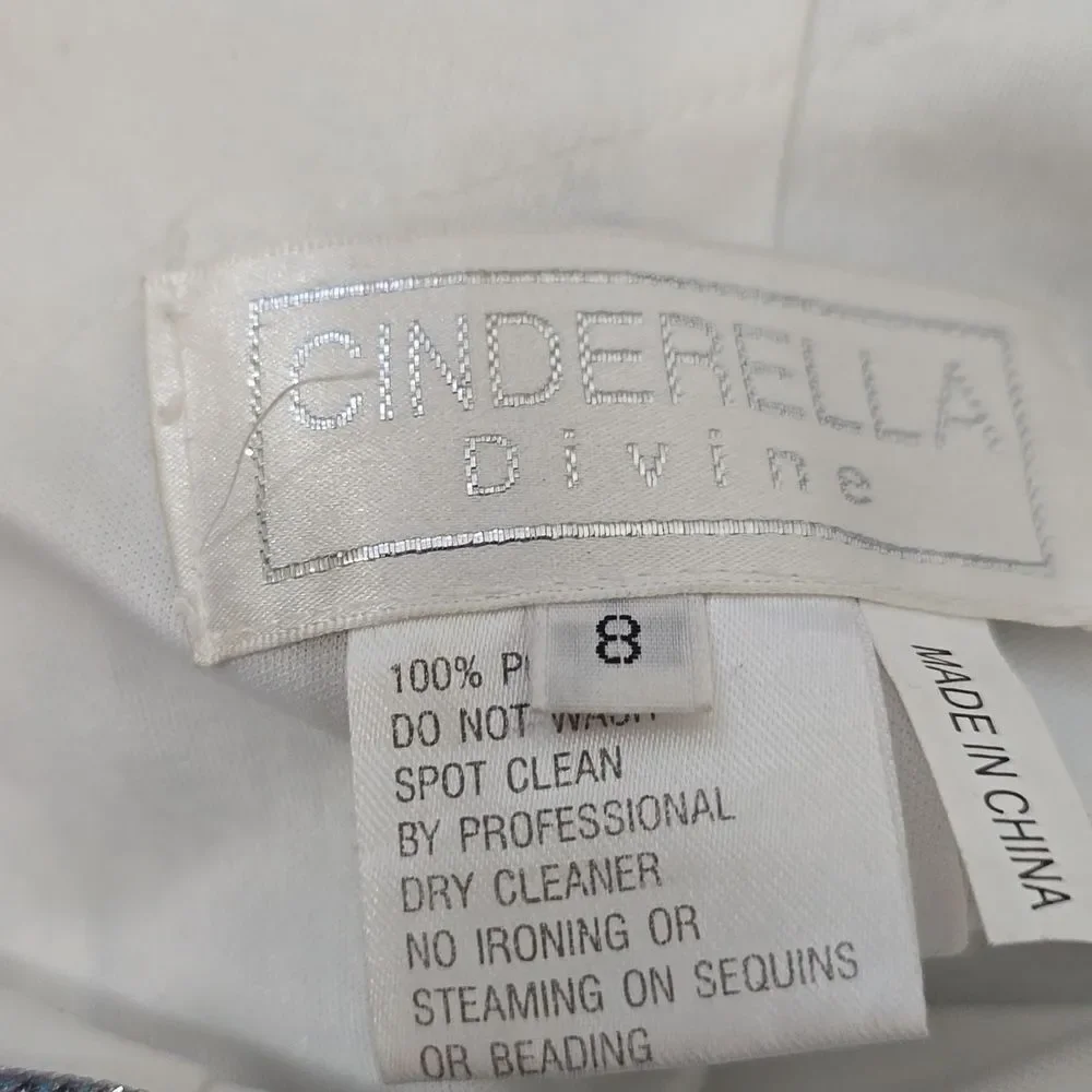 CINDERELLA DIVINE METALLIC MINI DRESS SIZE 8 - Picture 10 of 11